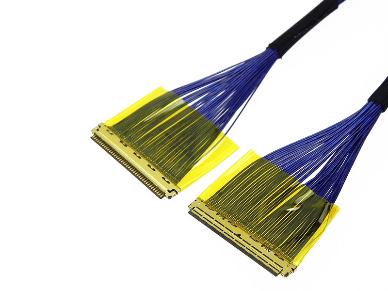 IPEX 20455-40T CUSTOMIZED LVDS CABLE HARNESS - YAMETER MANUFACTURER